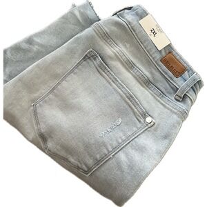 NEW Judy Blue Ellie SHORTS High Waist Distressed JB15100‎ Frayed 9" Inseam 2XL